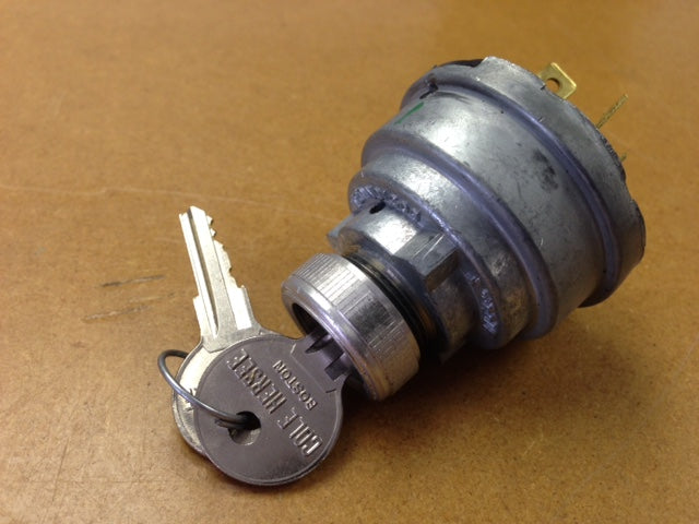 Ignition Switch, 4 terminal round headed Key see images